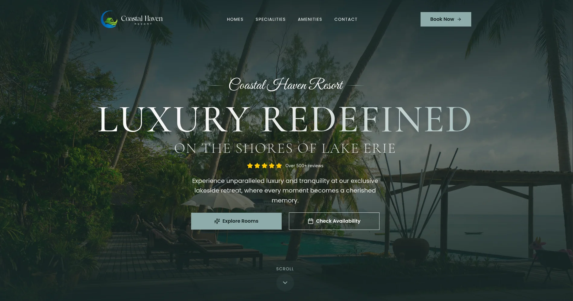 Coastal Haven Resort project screenshot